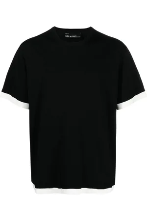 Neil Barrett Camiseta con ribete en contraste