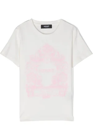 VERSACE Camiseta con logo estampado