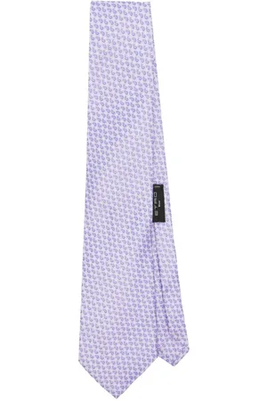 Etro Corbata con motivo en jacquard