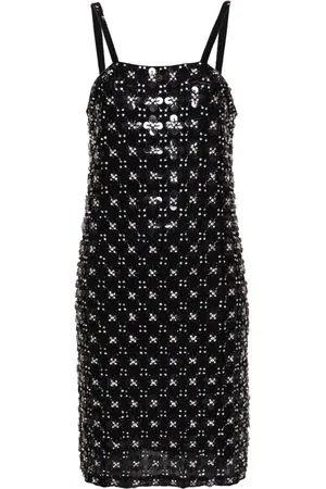 P.A.R.O.S.H. Vestido corto Ginny con apliques de strass