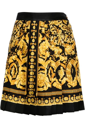 VERSACE Minifalda con estampado Barocco