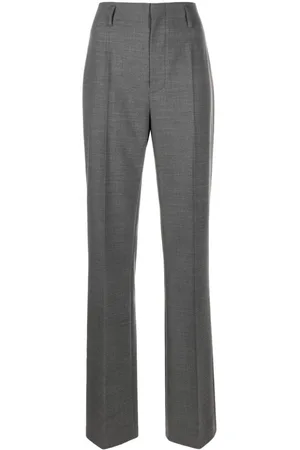 Serafini Pantalones de vestir de talle alto