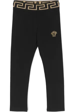 VERSACE Leggins con bordado Medusa Head