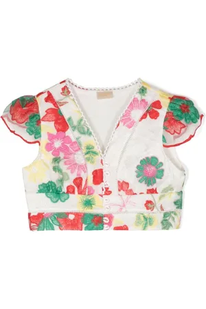 Marlo Camisa con bordado floral