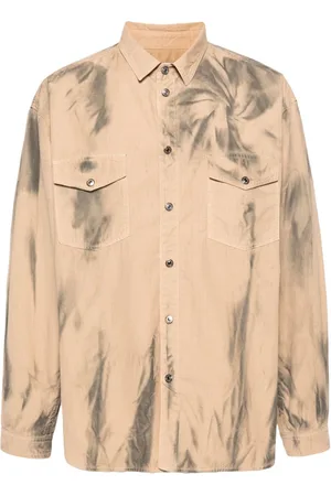 Msgm Camisa con efecto rasgado