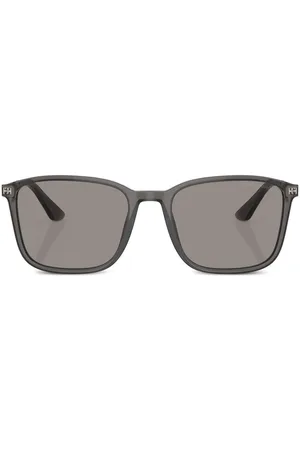 Giorgio Armani Gafas de sol con montura cuadrada y logo