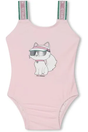 Karl Lagerfeld Bañador con estampado Choupette
