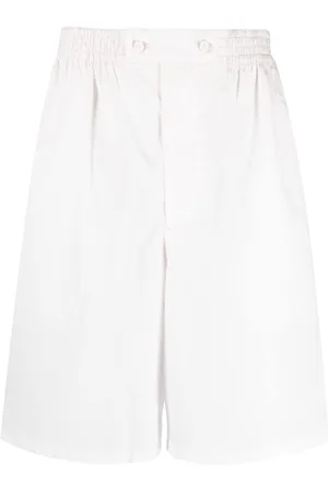 Prada Bermudas con parche triangular esmaltado