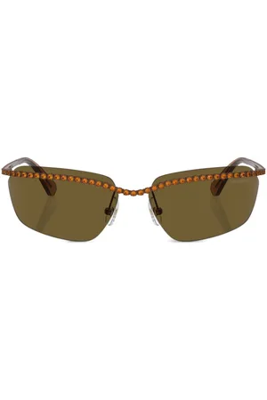 Swarovski Gafas de sol con montura rectangular