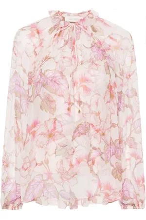 ZIMMERMANN Blusa Billow con estampado floral