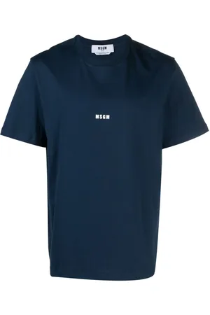 Msgm Camiseta con logo estampado