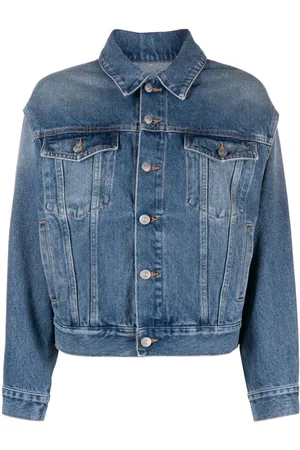 Maison Margiela Chaqueta vaquera con botones del logo