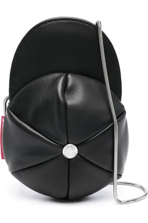 Moschino Bandolera con aplique del logo