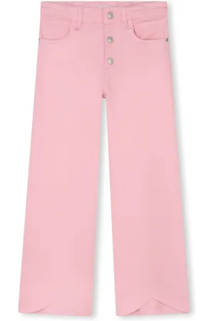 Sonia Rykiel Enfant Pantalones acampanados con placa del logo