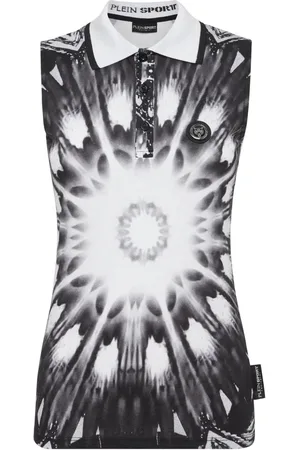 Philipp Plein Polo con logo estampado