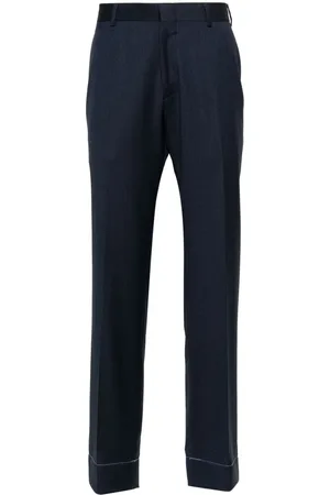 BRIONI Pantalones de vestir con cierre oculto