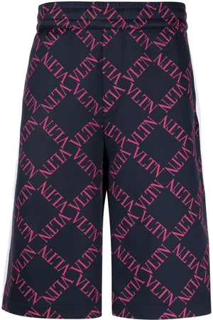 VALENTINO GARAVANI Bermudas con logo estampado