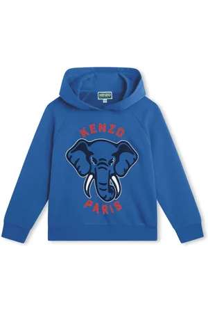 Kenzo Sudadera con capucha y logo bordado