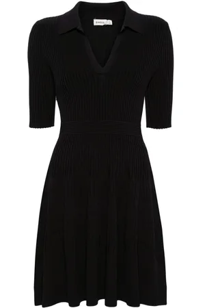 Simkhai Vestido corto de canalé Patricia