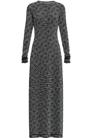 MACCAPANI Vestido Tere con bordado floral