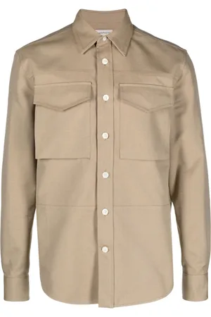 Alexander McQueen Camisa con bolsillos cargo