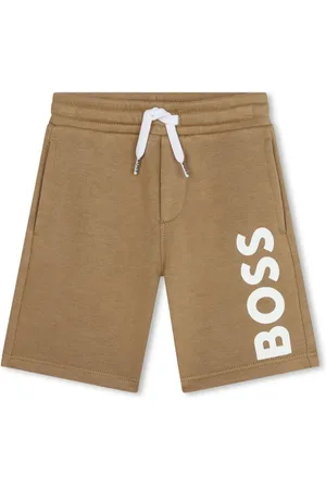HUGO BOSS Bermudas con logo estampado y cordones