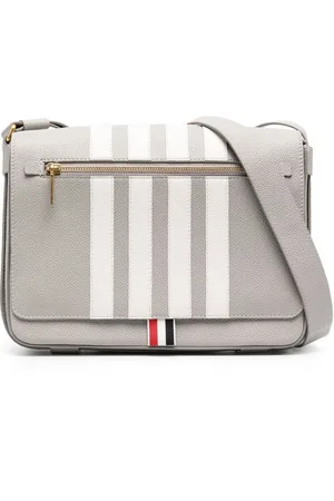 Thom Browne Bolso de hombro Reporter con motivo 4-Bar