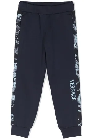 VERSACE Pantalones de chándal con estampado Barocco