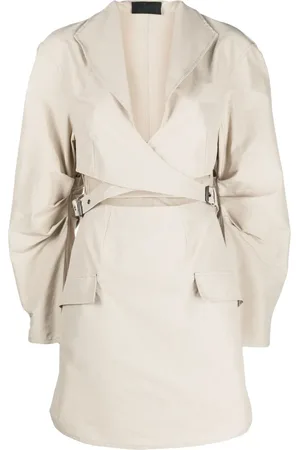 HAN Kjøbenhavn Vestido con detalle de aberturas
