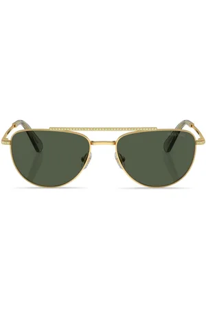Swarovski Gafas de sol con montura estilo piloto