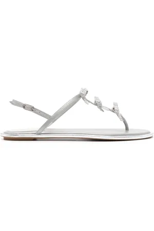 RENE CAOVILLA Sandalias con apliques de strass