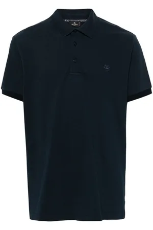Etro Polo con logo bordado