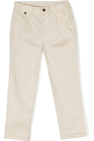 Marlo Pantalones slim con dobladillos con vuelta