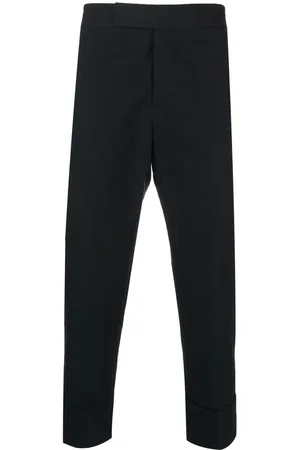 SAPIO Pantalones capri con bolsillos de solapa