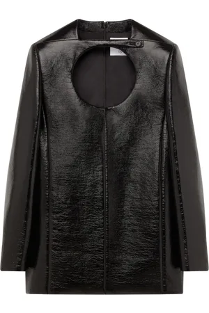 Courrèges Vestido corto con aberturas