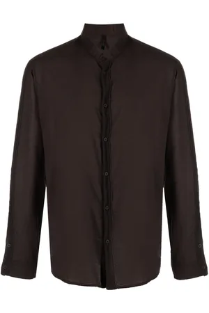 TRANSIT Camisa con cuello mao