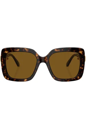 Swarovski Gafas de sol con efecto de carey