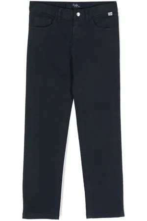 Il gufo Pantalones rectos de talle medio
