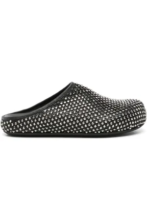 Marni Slippers con apliques de strass