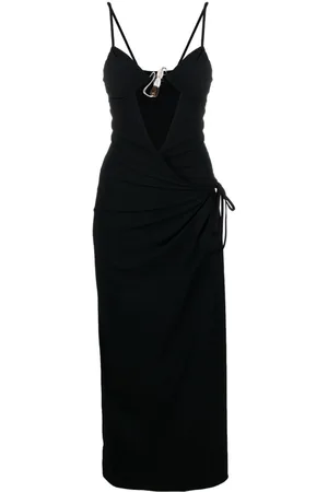 CHRISTOPHER ESBER Vestido midi Nebular cruzado