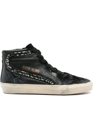 Golden Goose Zapatillas Slide con aplique de cristal
