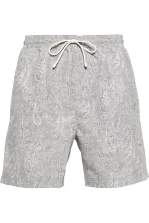 Brunello Cucinelli Bañador con estampado de bandana