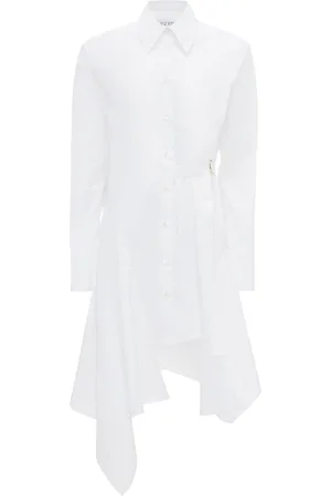 J.W.Anderson Vestido camisero con diseño asimétrico