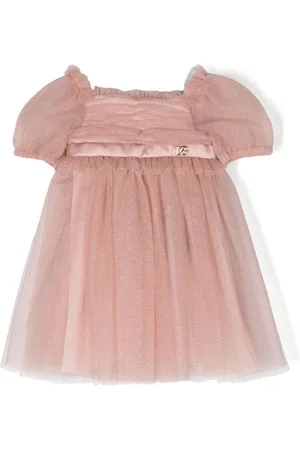 Dolce & Gabbana Vestido de tul con volantes