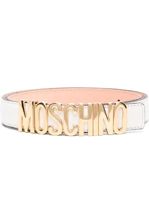 Moschino Cinturón con letras del logo