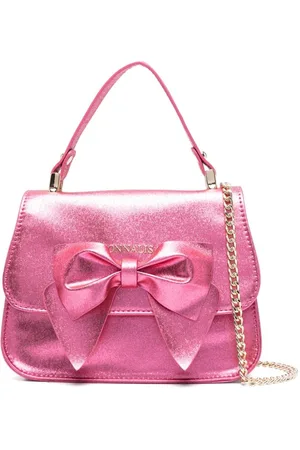 MONNALISA Bolso metalizado con lazo