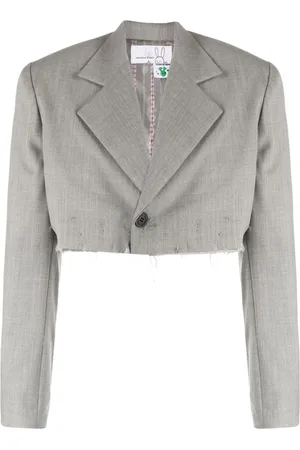 Natasha Zinko Blazer corto con solapas de pico