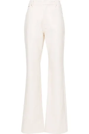 ROTATE Pantalones rectos de talle alto