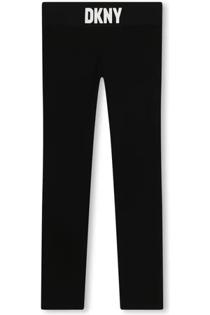 DKNY Leggins con logo en la cinturilla
