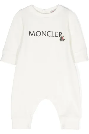 Moncler Pelele con logo estampado